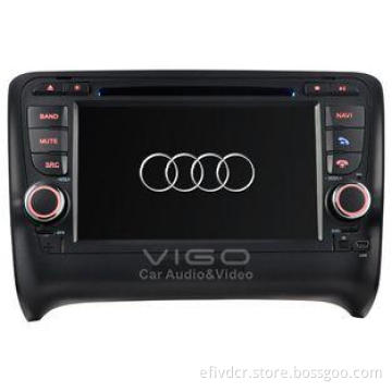 800 * 480 Pixels Audi TT Sat Nav DVD with Virtual 6 disc Me
